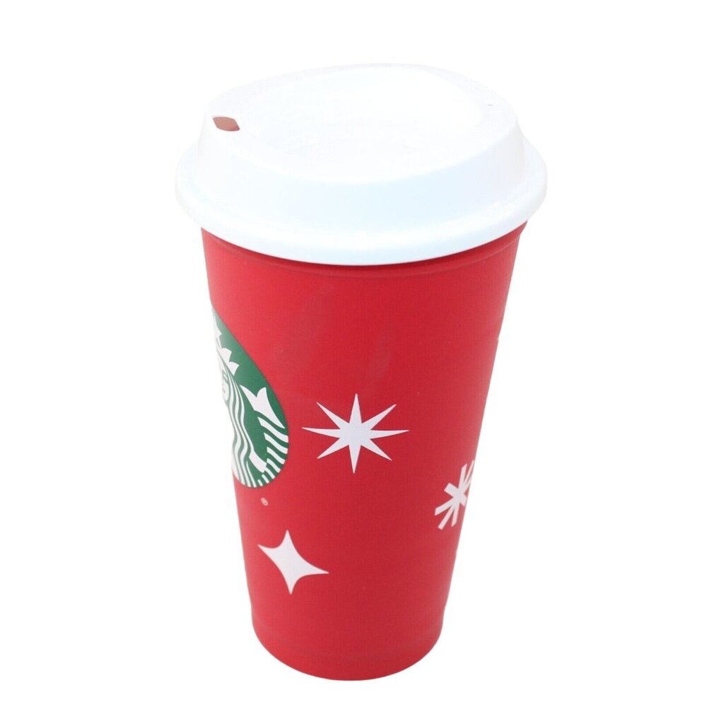 Brand New Red Cup Day 2022 Starbucks 25 Years of Holiday Tumbler 16 oz Reusable - Picture 3 of 9
